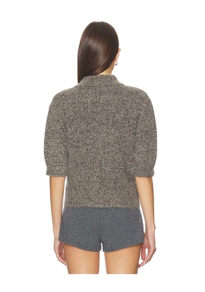 SAMSOE SAMSOE Sakelsie Short Sleeve Cardigan in Grey. Size M. Also in XS.