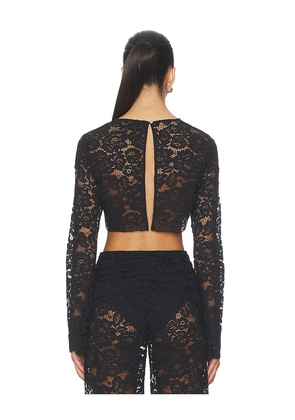 Shani Shemer x REVOLVE Ella Crop Top in Black. Size M. Also in S.