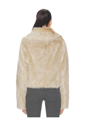 Show Me Your Mumu Park City Jacket in Brown. Size M. Also in XS, S, L, XL, XXL.