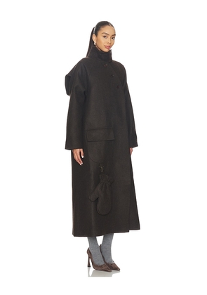 SIEDRES Wilma Coat in Brown. Size XS/S. Also in M/L.