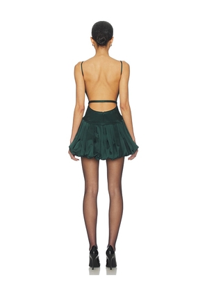 retrofete Isolde Dress in Dark Green. Size M. Also in S, L, XL.