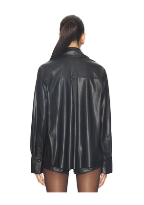 Show Me Your Mumu Lincoln Shirt Jacket in Black. Size M. Also in XS, L, XL, XXL.