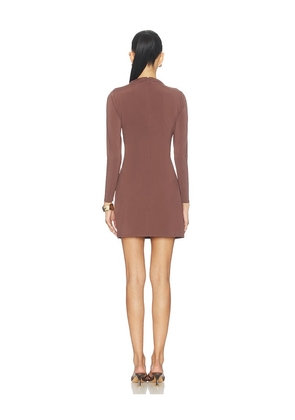Steve Madden Mo Mini Dress Dress in Brown. Size M. Also in XS, L, XL.