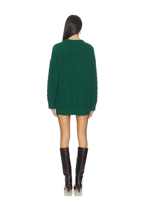 Show Me Your Mumu Canyon Tunic Sweater Dress in Green. Size M. Also in XS, S, L.