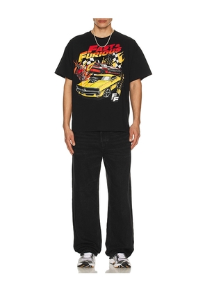 REASON Fast & Furious Tee in Black. Size M. Also in S, L, XL/1X.