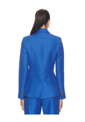 Smythe Pintuck Blazer in Blue. Size 10. Also in 6.