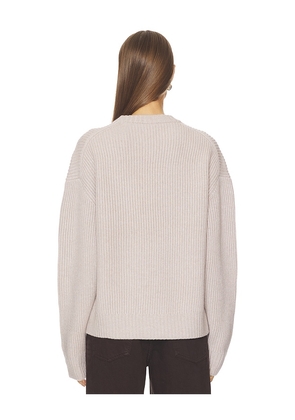 SRG Madisyn Classic Knit Crewneck in Grey. Size S. Also in XS, XXS, M, L, XL.