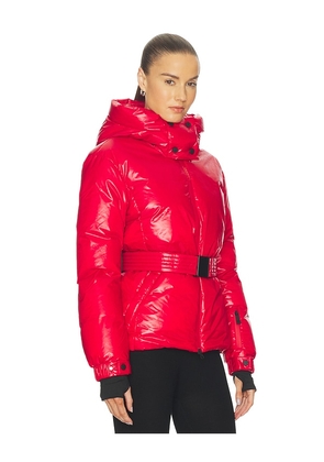 Perfect Moment Candice Ski Parka in Red. Size S. Also in XS, M, L.