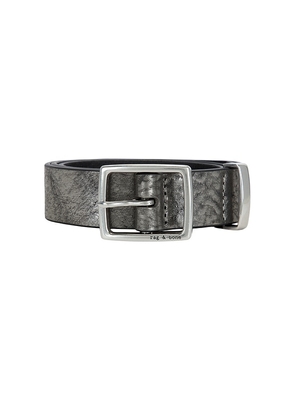 Rag & Bone X Boyfriend Belt in Metallic Silver. Size S. Also in XS.