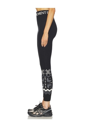 Perfect Moment Nordic Merino Wool Legging in Black. Size M. Also in XS, S.