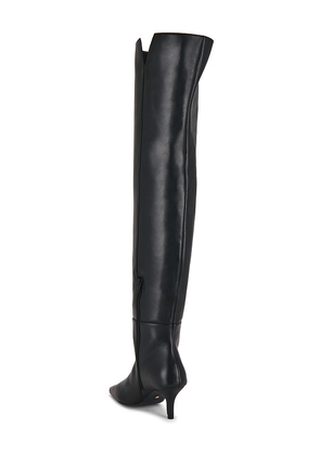 RAYE Zinnia Thigh High Boot in Black. Size 6. Also in 5.5, 8.