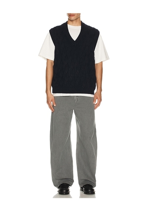 Reiss Walton Vest in Blue. Size M. Also in S, L, XL/1X.