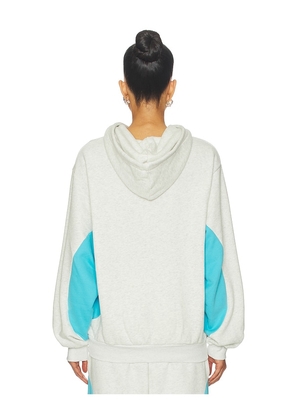 Stay Cool Turbo Hoodie in Light Grey. Size M. Also in L, S.