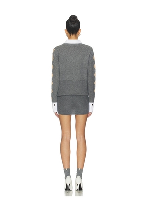 retrofete Ornella Embellished Dress in Grey. Size S. Also in XS, M.