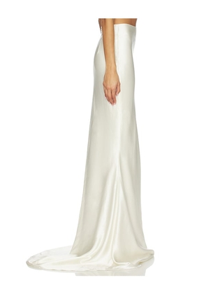 SAU LEE Dolly Skirt in Ivory. Size 00. Also in 0.