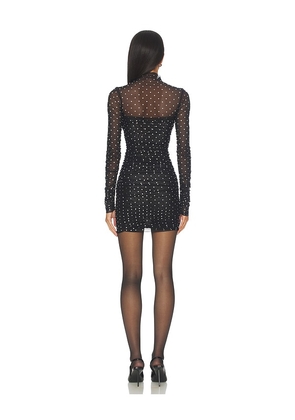 retrofete Cossette Embellished Dress in Black. Size M. Also in XS, S, L, XL.