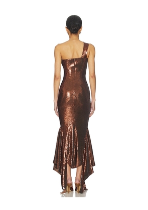 Sketch-Y HER Dress in Chocolate. Size M. Also in XS, S, L.