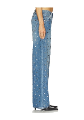 PISTOLA Hendrix High Rise Wide Jeans in Blue. Size 25. Also in 24, 26, 27, 28, 31, 33.