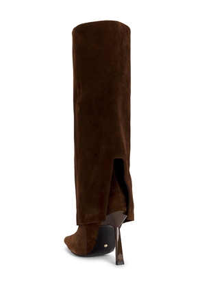 RAYE Overlay Boot in Brown. Size 7. Also in 10, 7.5, 8, 8.5, 9.