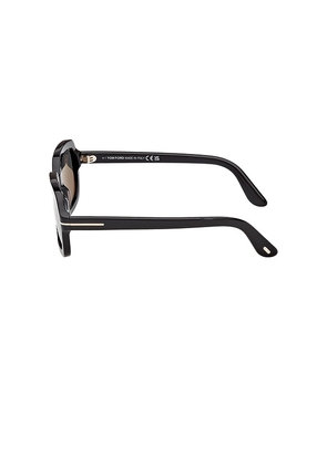 TOM FORD Lana Sunglasses in Black.