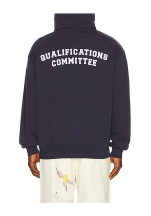 Students Golf Qualifications Fleece Zip Hoodie in Blue. Size M. Also in S, L.