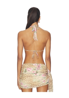 Tiger Mist Risa Top in Brown. Size M. Also in S, XS, L, XL.