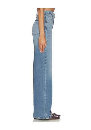 RE/DONE High Rise Wide Leg Jeans in Blue. Size 25. Also in 26, 27, 29, 30, 31.