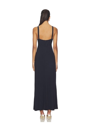 RIXO Melisse Dress in Navy. Size M. Also in XS, S.