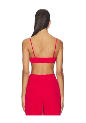 SELMACILEK Reign Red Top in Red. Size S. Also in XS, M.