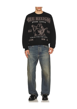 True Religion Cinched SRS Sweater in Black. Size M. Also in S, L, XL/1X.