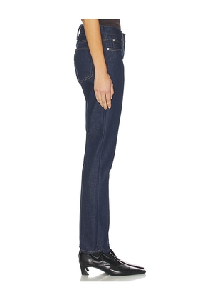SLVRLAKE Isabel Low Rise Slim Leg Jeans in Navy. Size 25. Also in 29, 31, 32.