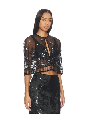 AFEW Rahul Mishra Rahul Mishra Mandala Cape in Black. Size M. Also in XS, S.