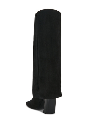 RAYE Briella Fold Over Boot in Black. Size 6. Also in 6.5, 7, 7.5, 8, 8.5, 9, 10.
