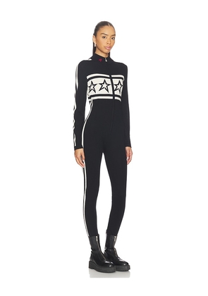 Perfect Moment Apres Team Jumpsuit in Black,White. Size S. Also in L, XL.