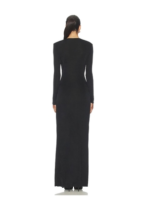 SEROYA Ebony Dress in Black. Size M. Also in XS, S.