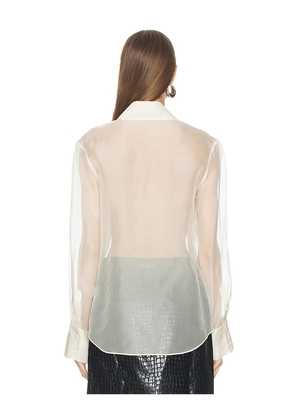 SEROYA Estella Top in Beige. Size M. Also in XL.