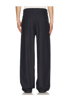 Scotch & Soda Seasonal Loose Fit Denim Chino in Navy. Size 30x32. Also in 32x32, 34x32.