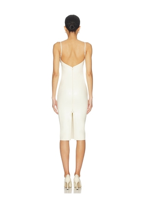 POSTER GIRL Whistle Midi Dress in White. Size M. Also in L.