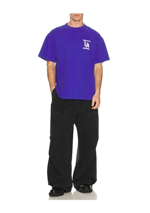 The Hundreds x Free & Easy Don't Trip T-Shirt in Blue. Size M. Also in L.