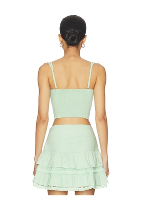 PEIXOTO Sasha Top in Mint. Size L. Also in M, S, XL, XS.