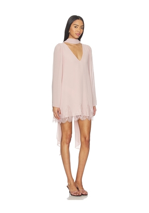 Tularosa Belinda Mini Dress in Mauve. Size M. Also in XXS, S, XL.