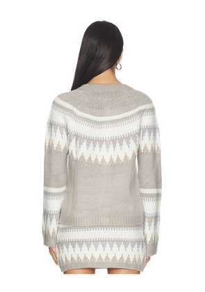 SEROYA Amaya Cardigan in Blue. Size M. Also in S, L.
