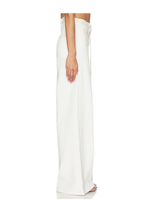 Sabina Musayev Maja Pants in White. Size M. Also in S, L, XL.