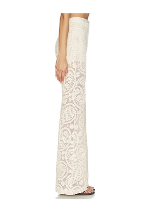 Sabina Musayev Harris Pants in Neutral. Size L. Also in S, M.