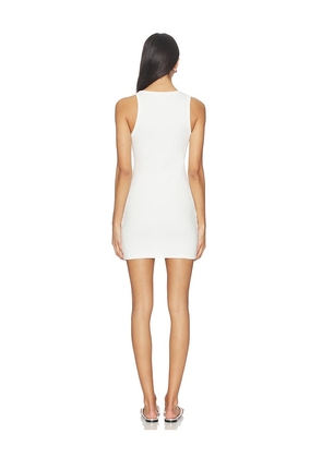 SNDYS Daisy Mini Dress in White. Size M. Also in L, S, XL, XS, XXL, XXS.