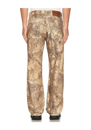 Pleasures Hendrix Flare Jeans in Brown. Size 30. Also in 28, 32, 34.