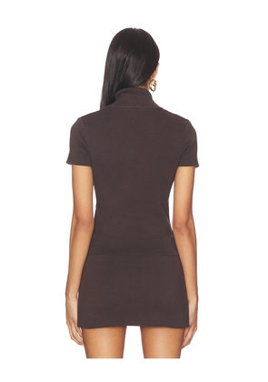 SIEDRES Mollie Top in Chocolate. Size S. Also in M, XS.