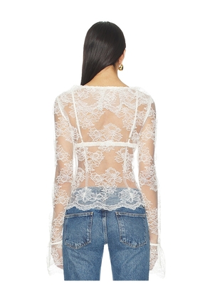 Tularosa Beatrice Top in White. Size L. Also in XL.