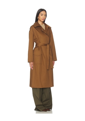 Rag & Bone Rue Cotton Trench in Brown. Size M. Also in XS, S, L.