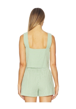 Show Me Your Mumu Maren Top in Green. Size L. Also in S, M, XL.